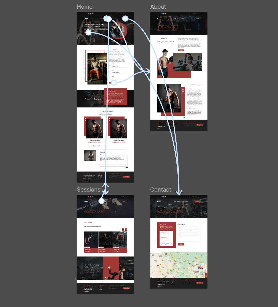 Hi-Fi Prototype- SportFit